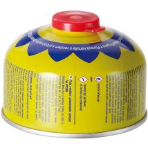 Meva - Gaskartuscheneinsatz mit Ventil und Gewinde für Campingkocher pb 100g