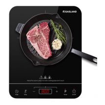 Gasland Chef - gasland IH301BTA Piano di cottura a induzione individuale ultrasottile, piano di cottura a induzione mobile a 1 piano cottura da 2000W