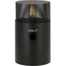 Cosi - Gaslaterne scoop Dot anthrazit, Metall, Propan-/Butangas, 0,4 kW, ø 16 x 27 cm, Brennstoffverbrauch: Max. 30 Gramm/Stunde