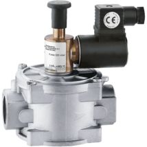 Gasmagnetventil In Ruhestellung Offen, Mit Manueller Rückstellung. Anschluss Rp 1 1/2 "f Caleffi 839208 1 1/2"f
