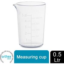 Gastromax - Clear Transparent Volume Measuring Cup With An Easy-to-pour Spout,0,5L