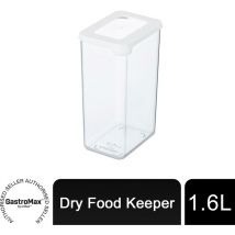 Gastromax - Dry Food Keeper bpa Free & Airtight Storage for Pasta & Rice, 1,6 l