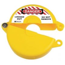 Sitesafe Gate Valve Lockout - 63.5 to 127mm - Yellow