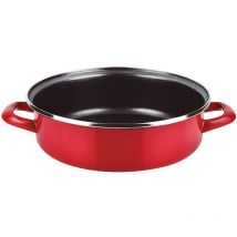 Fagor - E3/78575 Tartera Optimax Roja Acero Aisi 430 Ø26X8Cm