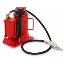 20 t Gato botella (neumático, hidráulico, 160 mm Altura de elevación, Altura mínima 270 mm, Válvula de seguridad) - Eberth