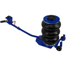Gato Neumático de Bolsa de Aire 3.5 T- Elevación Rápida de 3-5 Segundos - Rango de Elevación de 16.5 a 40 cm - Asa de Palanca Extendida - Triple