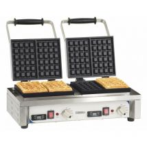 Gaufrier double ouverture 90°