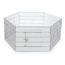 Gaun - Parque Hexagonal Pequeño para Mascotas, 60 x 63 cm h