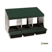 Gauner Padedero von 3 Abteilungen mit einem plastischen Hintergrund