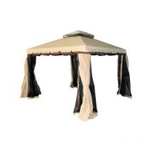 Gazebo Aluminium Moustiquaire Colonne 3X3 Vette 06274