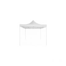 Gazebo Pieghevole Professionale Con Telo Impermeabile m 3x3 Bianco - F003 - Amicasa