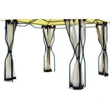 Moustiquaire de remplacement pour Gazebo Colorado 3x3 m