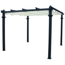 Lifeingarden - gazebo 'illinois' mt 3 x 4