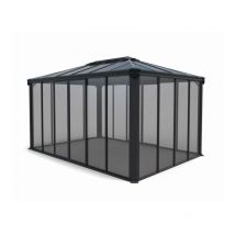 Palram - Gazebo Ledro 4300 Closed - Polycarbonate/Acrylic - L430 x W295.5 x H274.5 cm - Grey
