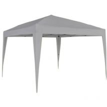 Gazebo pieghevole in acciaio e poliestere 3x3 mt Harleen