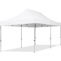 House Of Tents - Gazebo Pieghevole Giardino 3x6m Alluminio Telo Poliestere idrorepellente Padiglione Mercati Sagre bianco