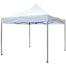 Gardeness - Gazébo pliant extérieur 3x3 mt avec structure en aluminium et tissu en polyester compact