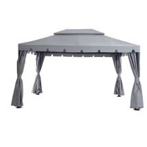 Gazebo Royal 3x4mt grigio