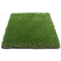 Seegreen - Gazon artificiel en rouleau 4m x 1m Hauteur 35 mm - coloris Vert pin Vert bambou