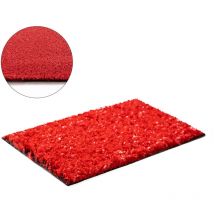 Gazon artificiel fire toute taille red 200x200 cm