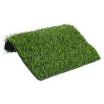 Vente-unique - Gazon synthétique 20 m² - Hauteur 40 mm - 2m x 10m - limoncha