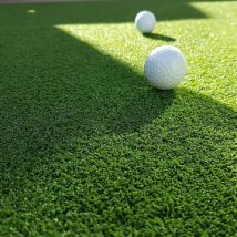 Madeinnature - Gazon synthétique Haut de Gamme extérieur & intérieur Dimensions aux Choix Tapis Gazon Artificiel - Green de Golf - 100 x 400cm
