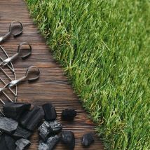 Madeinnature - Gazon synthétique Haut de Gamme extérieur & intérieur Dimensions aux Choix Tapis Gazon Artificiel - Green de Golf - 100 x 500cm