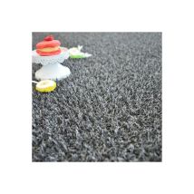 Gazon synthétique Arty Couleur Gris Foncé - 20mm - Rouleau de 2m x 16m