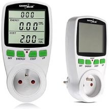 Coocheer - GB202 La consommation d'énergie mètre wattmètre Prise Compteur d'énergie de Compteur