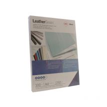 GBC - Leather A4 Bind Cvr 250gsm Blue - GB21836