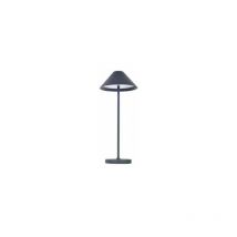 Lampada da Tavolo Liberty Nera in Alluminio Ricaricabile 3W 3000k - GBC
