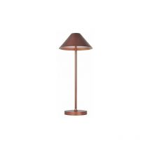 Lampada da Tavolo Liberty Rame in Alluminio Ricaricabile 3W 3000k - GBC