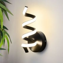 Applique Murale Interna led Nero Applique Murale: Scala Corridoio Salotto Camera da Letto Bagno Soggiorno Design Moderno Applique Murale 7W Appliques