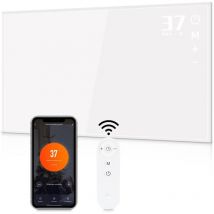 Gbly - Chauffage infrarouge Radiateur de chauffage électrique à économie d'énergie - 720 w Chauffage électrique au plafond avec télécommande