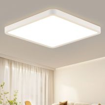 Lampada da soffitto led Plafoniera Piatta - 23W 3000K Illuminazione da soffitto Lampada da bagno quadrata da 23 cm IP44 Lampada da bagno Lampada da
