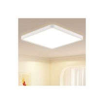 Lámpara de Techo led Plana - 23CM Lámpara de Dormitorio 18W Lámpara de Baño Lámpara de Cocina Lámpara de Techo Acodada para Dormitorio Luz de Techo