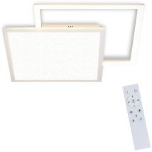 GBLY Lámpara de techo LED regulable : moderna lámpara de salón con cielo estrellado, 46 ​​W, ideal para dormitorio, estudio, hotel, oficina y cocina.