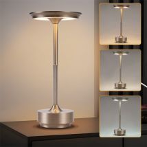 Gbly - Lampe de chevet sans fil Lampe de table rechargeable par batterie - Lampe de table led tactile dimmable avec batterie rechargeable usb Lampe