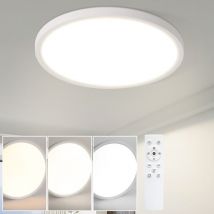 Lampe de plafond led Lampe de plafond plate - 18CM Lampe de salle de bain 15W blanc Éclairage de plafond Lampe de plafond Lampe de salle de bain