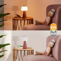 Gbly - Lampe de table de chevet rechargeable par batterie, led 2ER - 3600 mAh, lampe de table sans fil,lampe de chevet tactile, lampe dimmable avec
