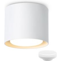 Gbly - Plafoniera led Faretto da soffitto a led da superficie: plafoniera rotonda plafoniera piatta faretto da soffitto in alluminio faretto 230V con