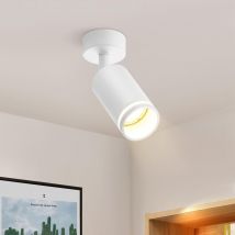 Faretto da soffitto a led Gbly bianco Faretto GU10 Faretto da parete orientabile Faretti da soffitto rotondi in metallo per interni per corridoio,