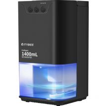 Gbly Luftentfeuchter Elektrisch 1400ml Entfeuchter - Leiser Dehumidifier Für Wohnung Schlafzimmer & Keller - Raumentfeuchter Mit Timer & 