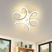 Plafonnier led, Lampe de Lustre , lampe de plafond moderne, Design Courbé Moderne Luminaire Plafonnier pour Couloir Balcon Salon Cuisine Chambre,
