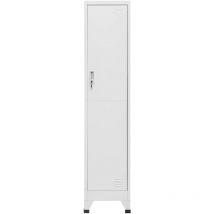 Schließfachschrank 38x45x180 cm Stahl - Gbly