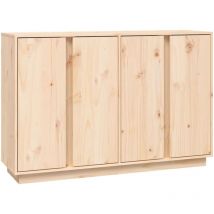 Sideboard 120x35x80 cm Massivholz Kiefer - Gbly