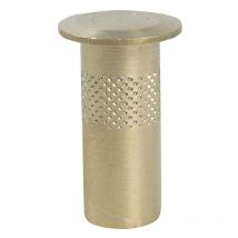 Fraschetti - gâche a ressort anti-poussière 8MM laiton poli ibfm