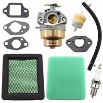 Gcv 190 Carburateur avec Bougie D'allumage Ligne de Carburant pour Honda GCV190 GCv160 Moteur Convient pour tondeuse à gazon 16100-z0y-m42.. Debuns