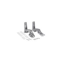 Gde - Kit Charnière De Porte Inférieur Supérieur Pour Réfrigérateur, Congélateur Compatible Whirlpool C00636779