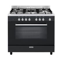Gemischter kochherd 104l 5 brenner schwarz - Glem - GE960CVBK2